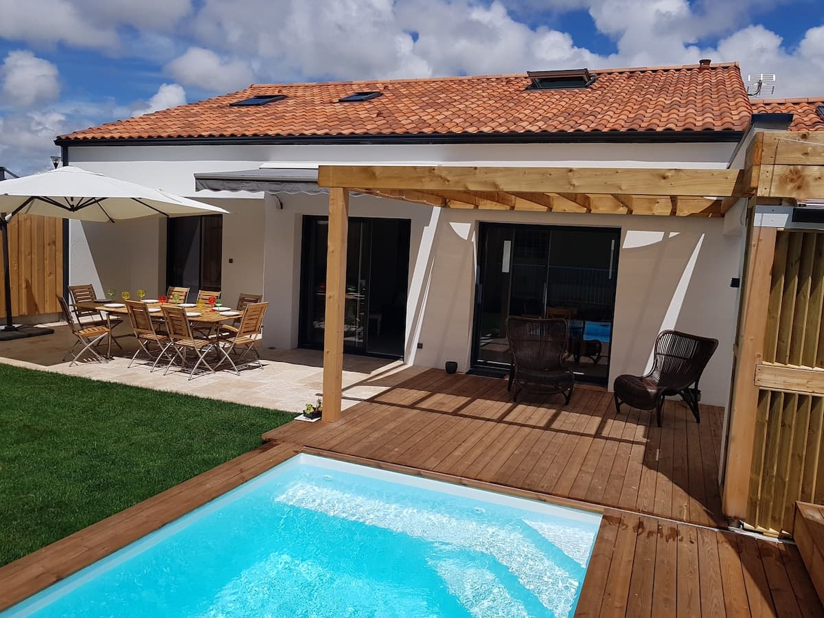 La piscine chauffée