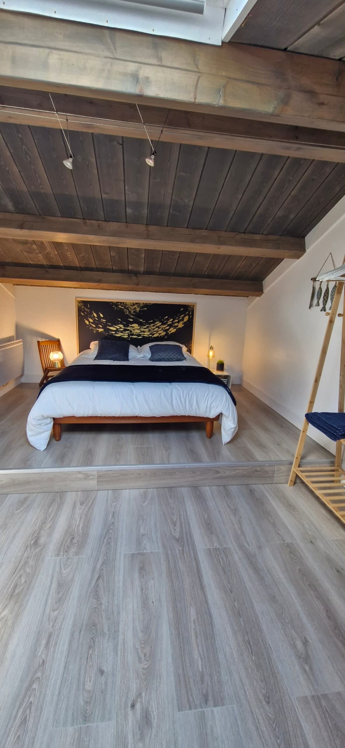 Chambre Agave bleu