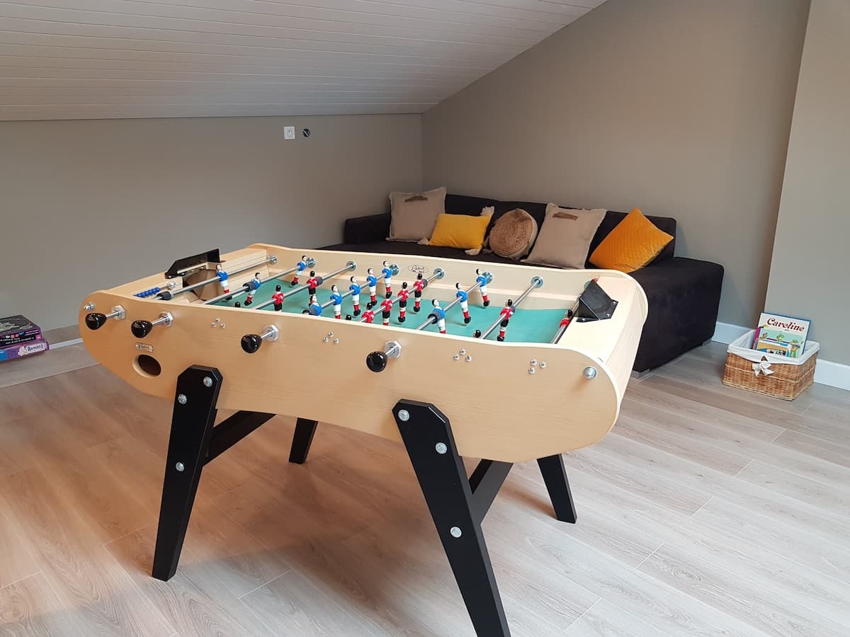 Le salon à l’étage